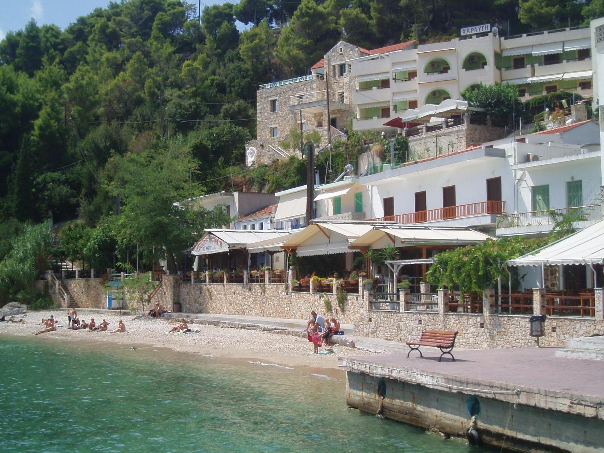 Haravgi Hotel Patitiri Exterior foto