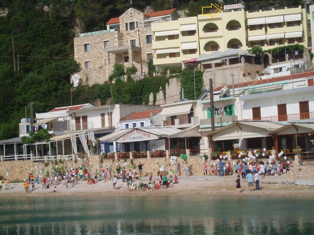 Haravgi Hotel Patitiri Exterior foto