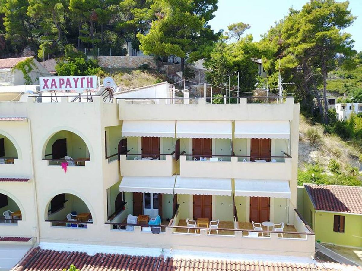 Haravgi Hotel Patitiri Exterior foto