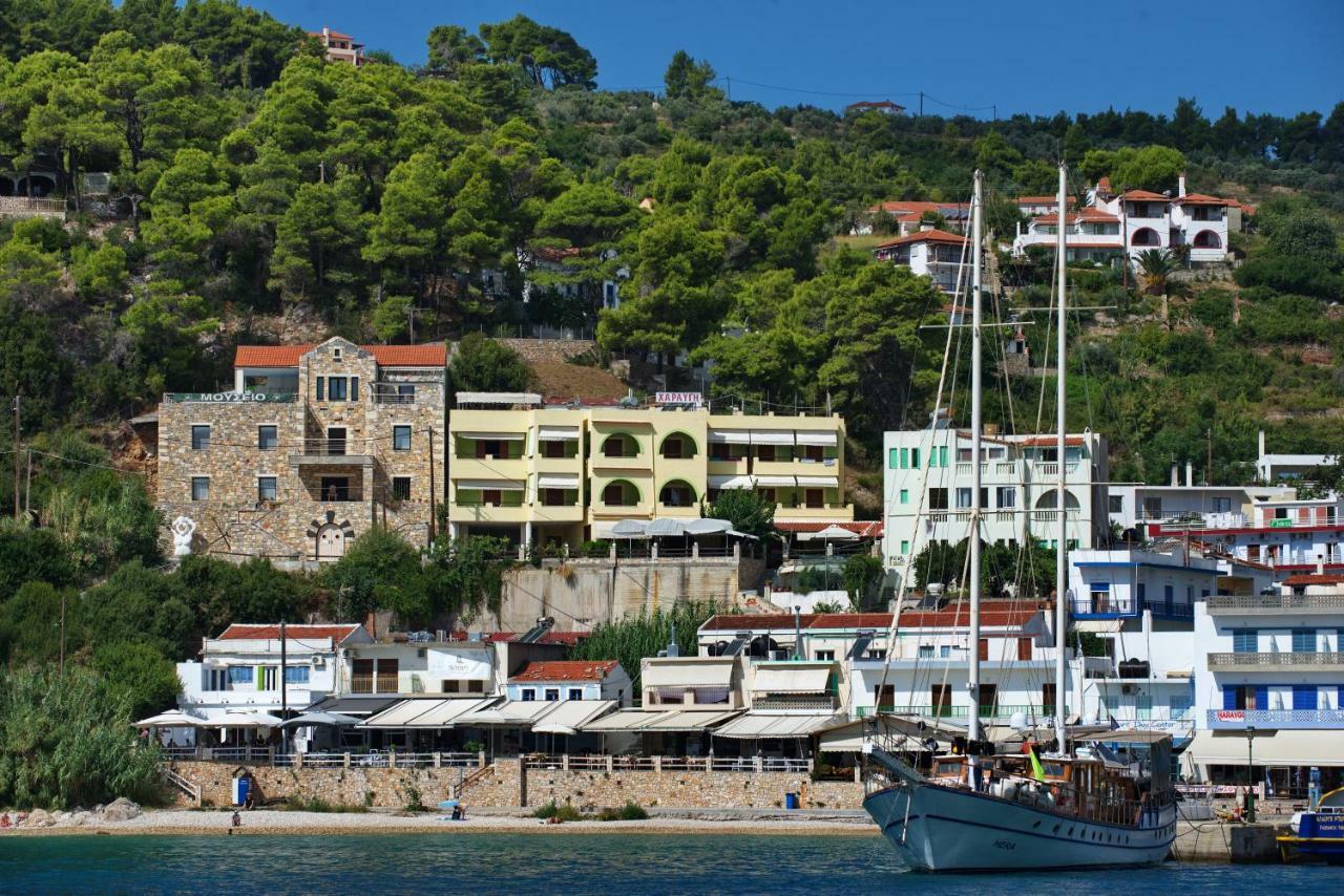 Haravgi Hotel Patitiri Exterior foto